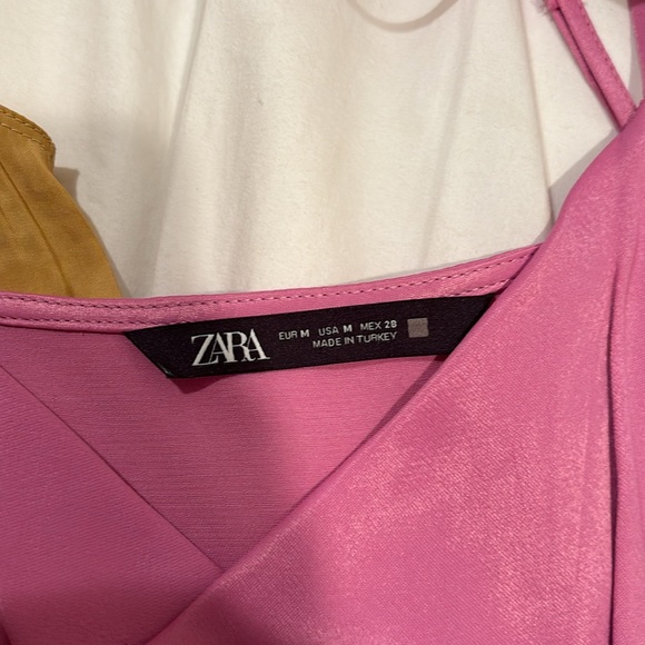 ZARA pink spaghetti string top - Picture 3 of 3